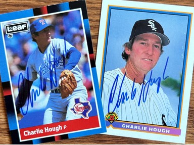 Charlie Hough TTM Autograph Success