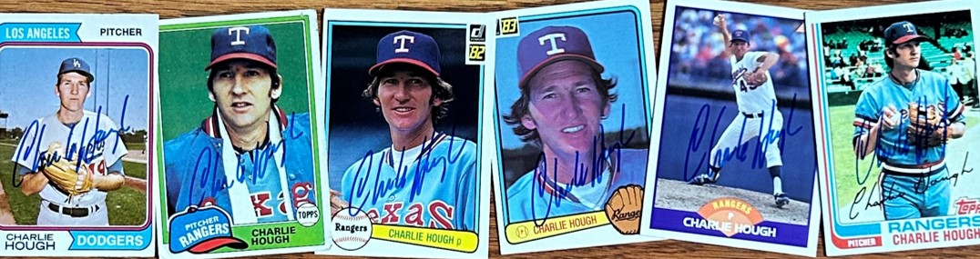 Charlie Hough TTM Autograph Success