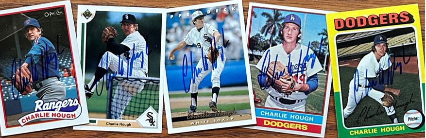 Charlie Hough TTM Autograph Success