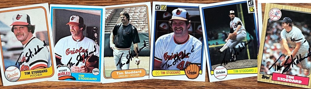 Tim Stoddard TTM Autograph Success