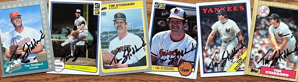 Tim Stoddard TTM Autograph Success