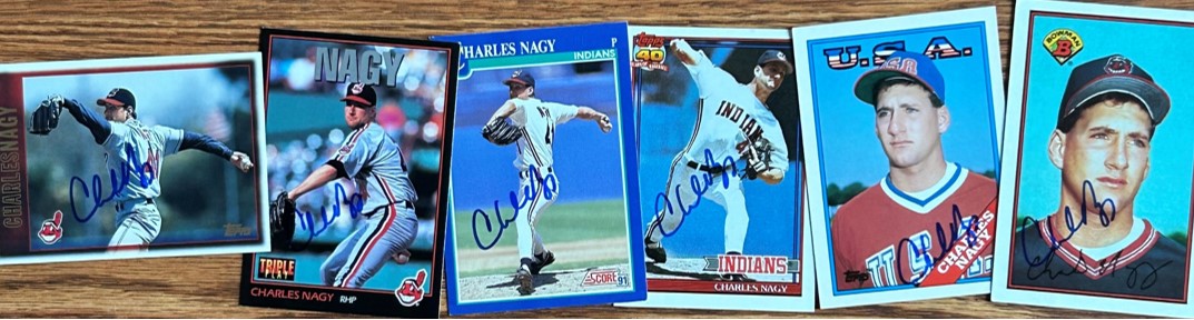 Charles Nagy TTM Autograph Success
