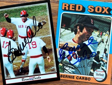 Bernie Carbo TTM Autograph Success