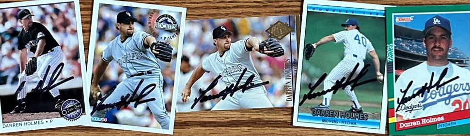 Darren Holmes TTM Autograph Success