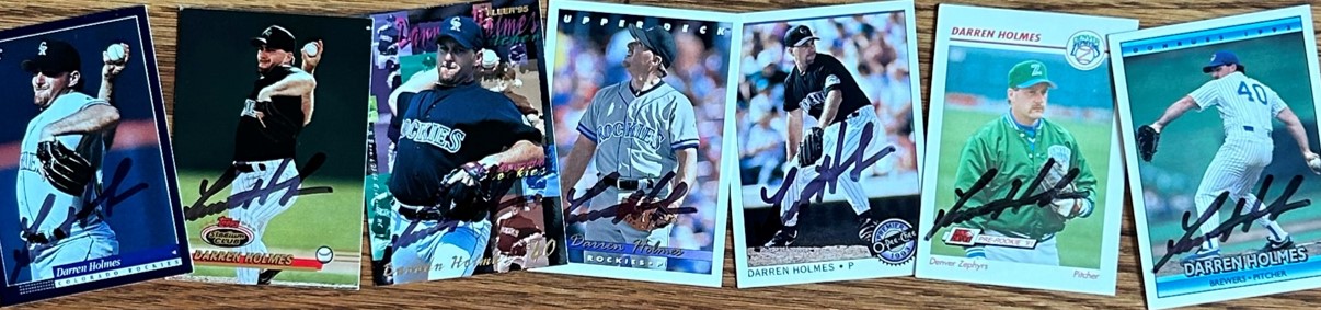 Darren Holmes TTM Autograph Success