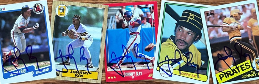 Johnny Ray TTM Autograph Success