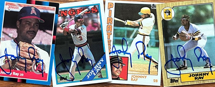 Johnny Ray TTM Autograph Success