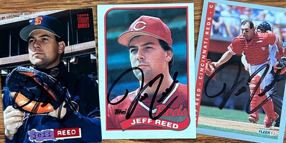 Jeff Reed TTM Autograph Success