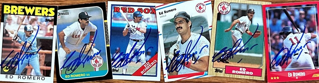 Ed Romero TTM Autograph Success