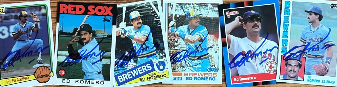 Ed Romero TTM Autograph Success