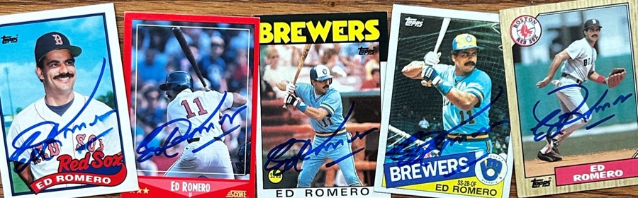 Ed Romero TTM Autograph Success