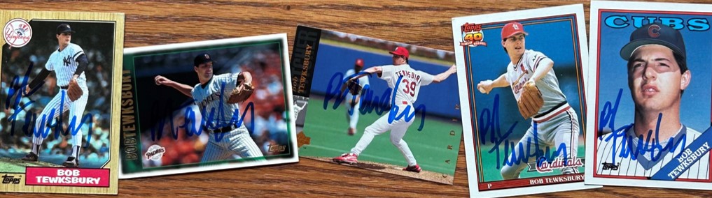 Bob Tewksbury TTM Autograph Success