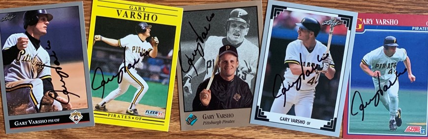 Gary Varsho TTM Autograph Success