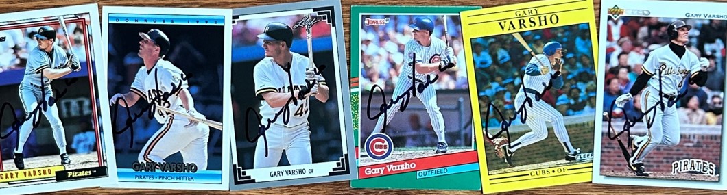 Gary Varsho TTM Autograph Success