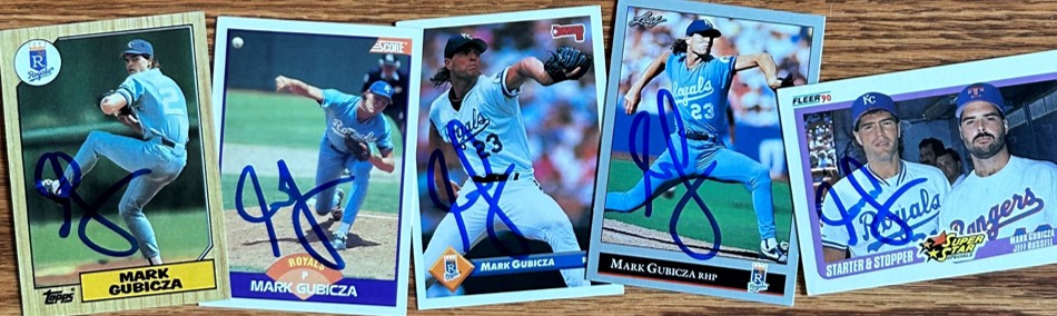 Mark Gubicza TTM Autograph Success