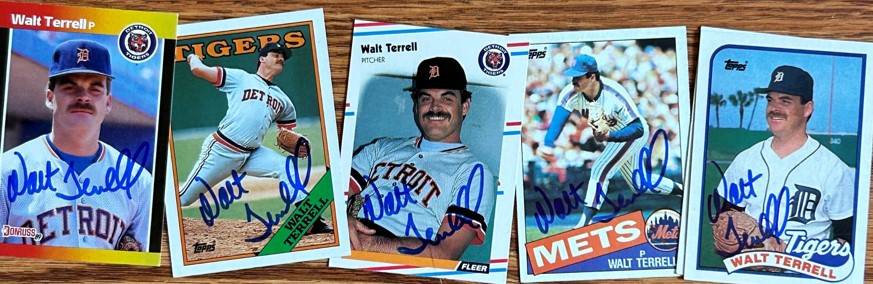 Walt Terrell TTM Autograph Success