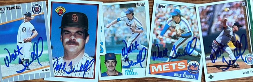 Walt Terrell TTM Autograph Success