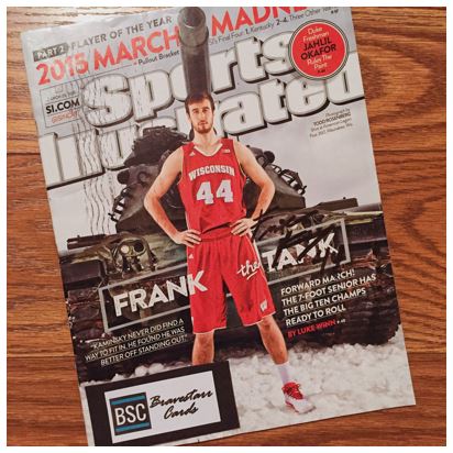 Frank Kaminsky TTM Sports Illustrated
