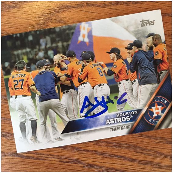 AJ Hinch TTM Success