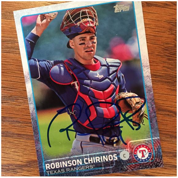 Robinson Chirinos TTM Success