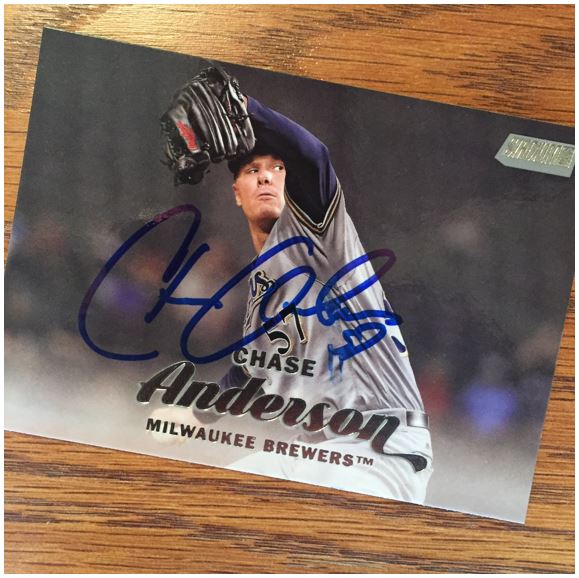 Chase Anderson TTM Success