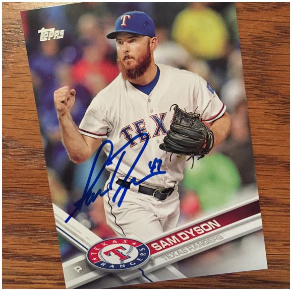 Sam Dyson TTM Success