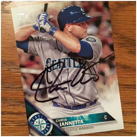 Chris Iannetta TTM Success