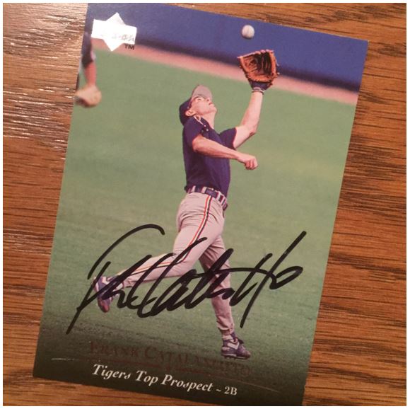 Frank Catalanotto TTM Success