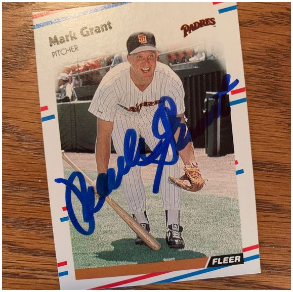 Mark Grant TTM Success