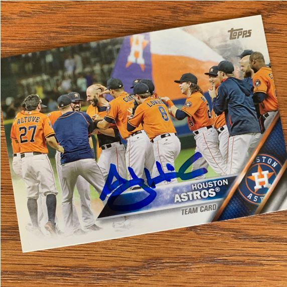 AJ Hinch TTM Success