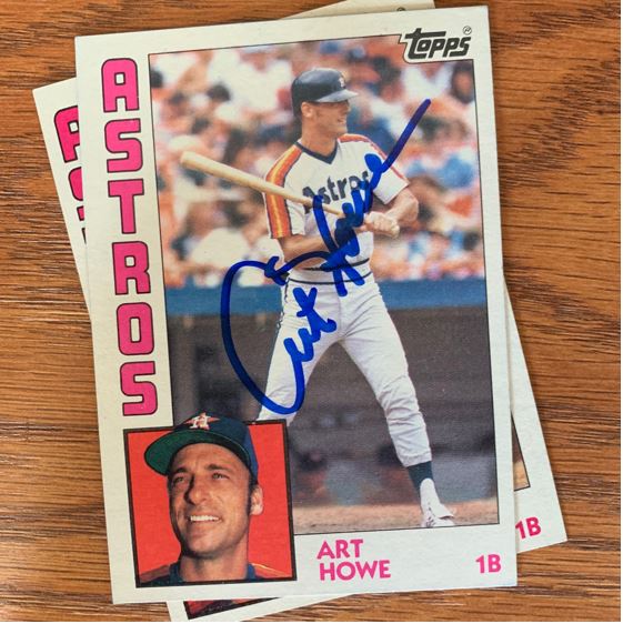 Art Howe TTM Success