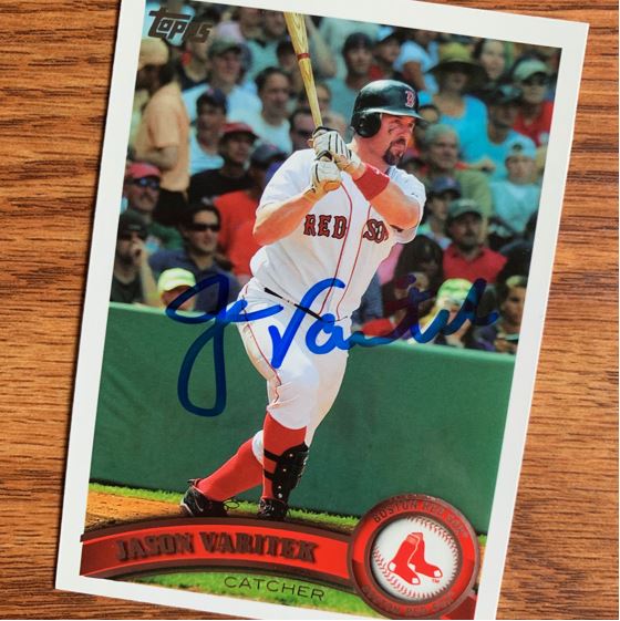 Jason Varitek TTM Success