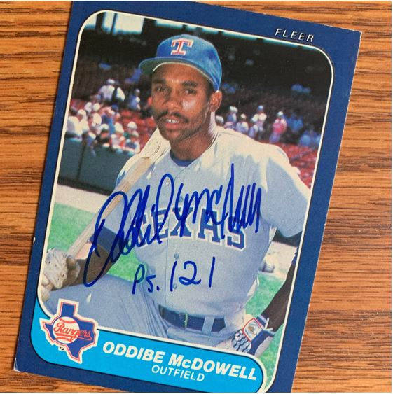 Oddibe McDowell TTM Success