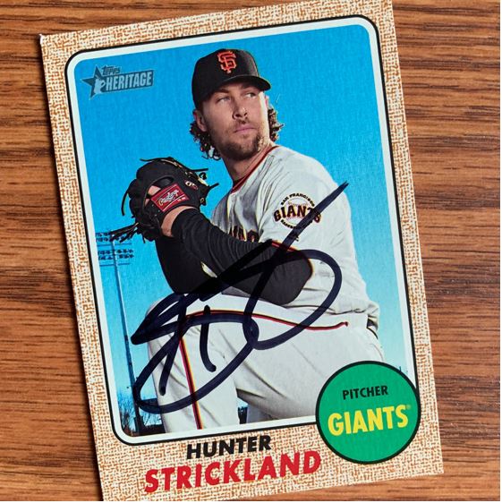 Hunter Strickland TTM Success