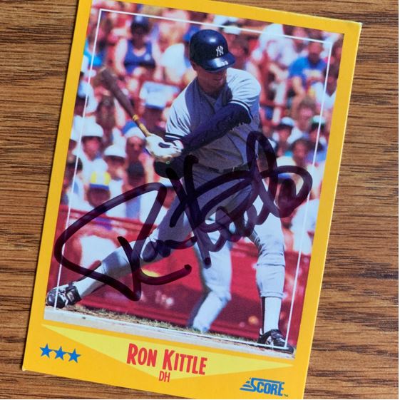 Ron Kittle TTM Success