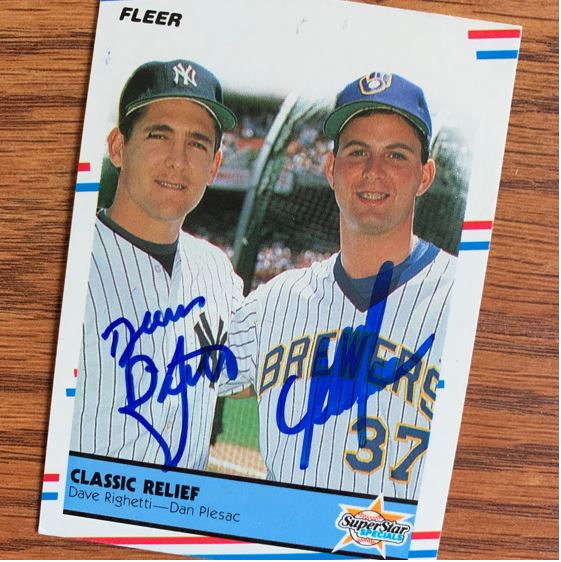 Dan Plesac TTM Success