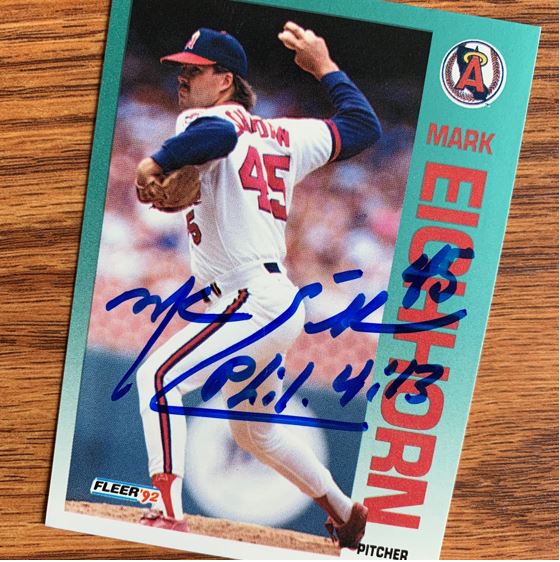 Mark Eichhorn TTM Success