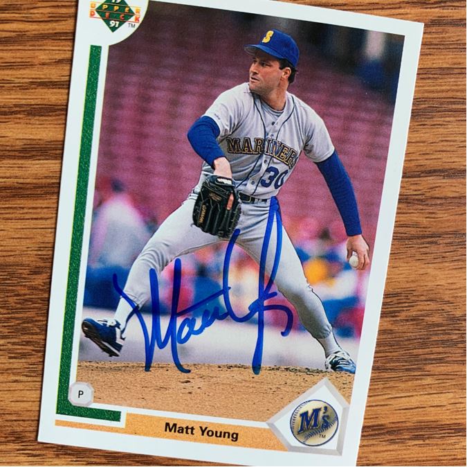 Matt Young TTM Success