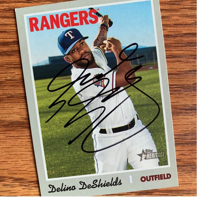 Delino DeShields Jr. TTM Success