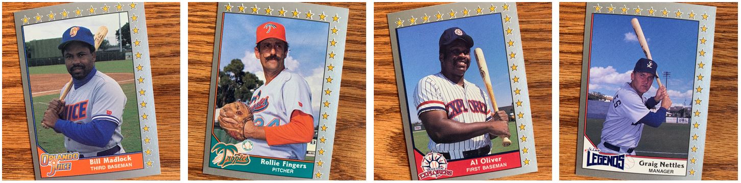 1989-90 Pacific Senior League Baseball Cards - You Pick - 15+ Free US Shipping