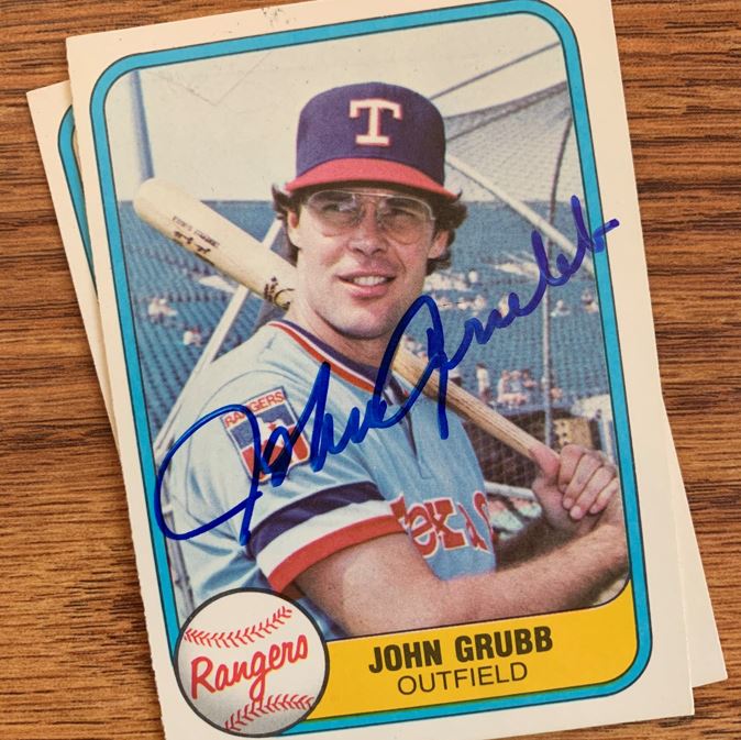 Johnny Grubb TTM Success