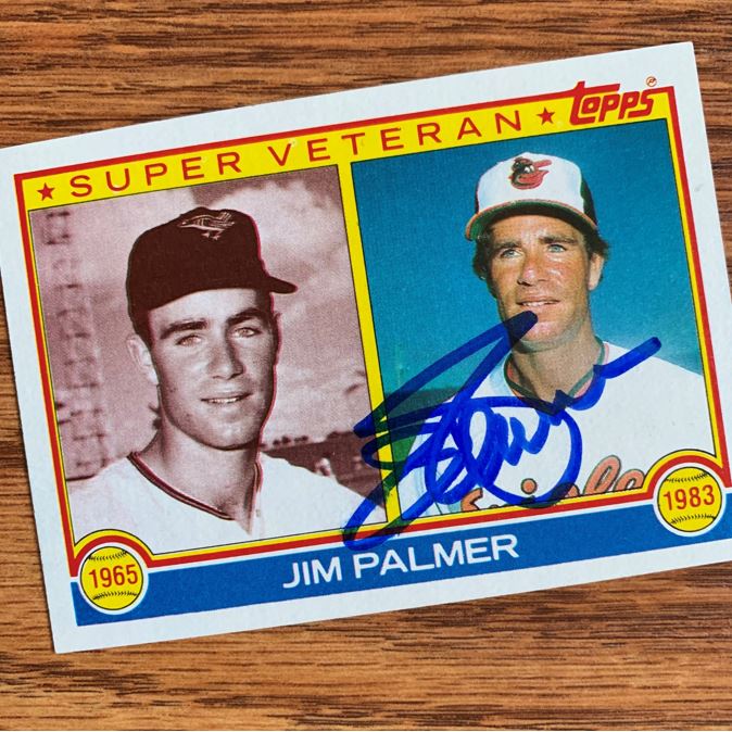 Jim Palmer TTM Success