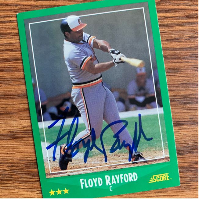 Floyd Rayford TTM Success