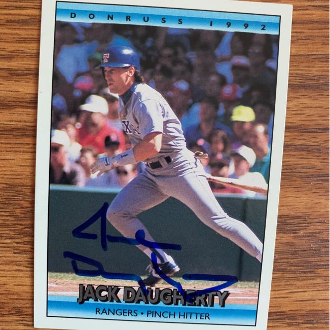 Jack Daugherty TTM Success