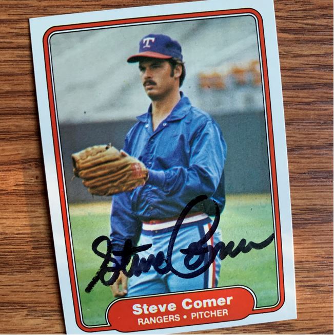 Steve Comer TTM Success