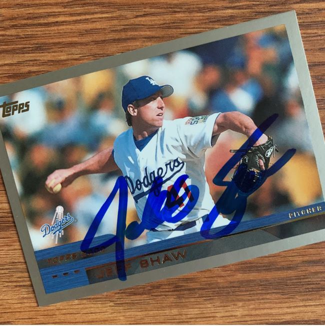 Jeff Shaw TTM Autograph Success