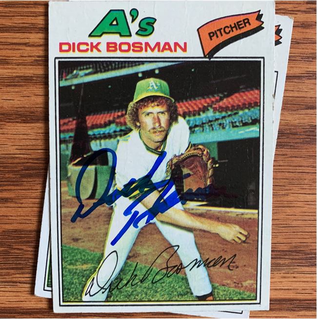 Dick Bosman TTM Autograph Success