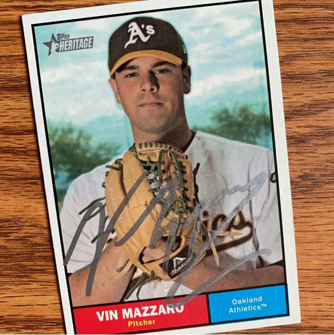 Vin Mazzaro TTM Autograph Success