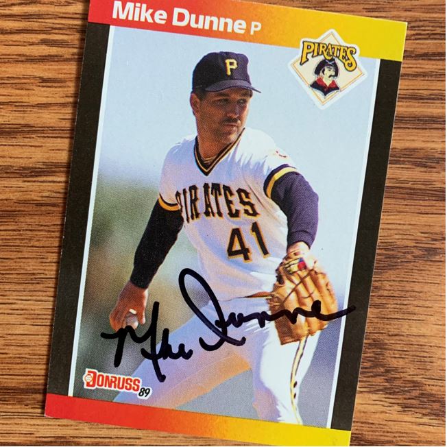 Mike Dunne TTM Autograph Success