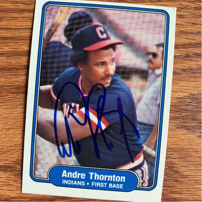 Andre Thornton TTM Autograph Success